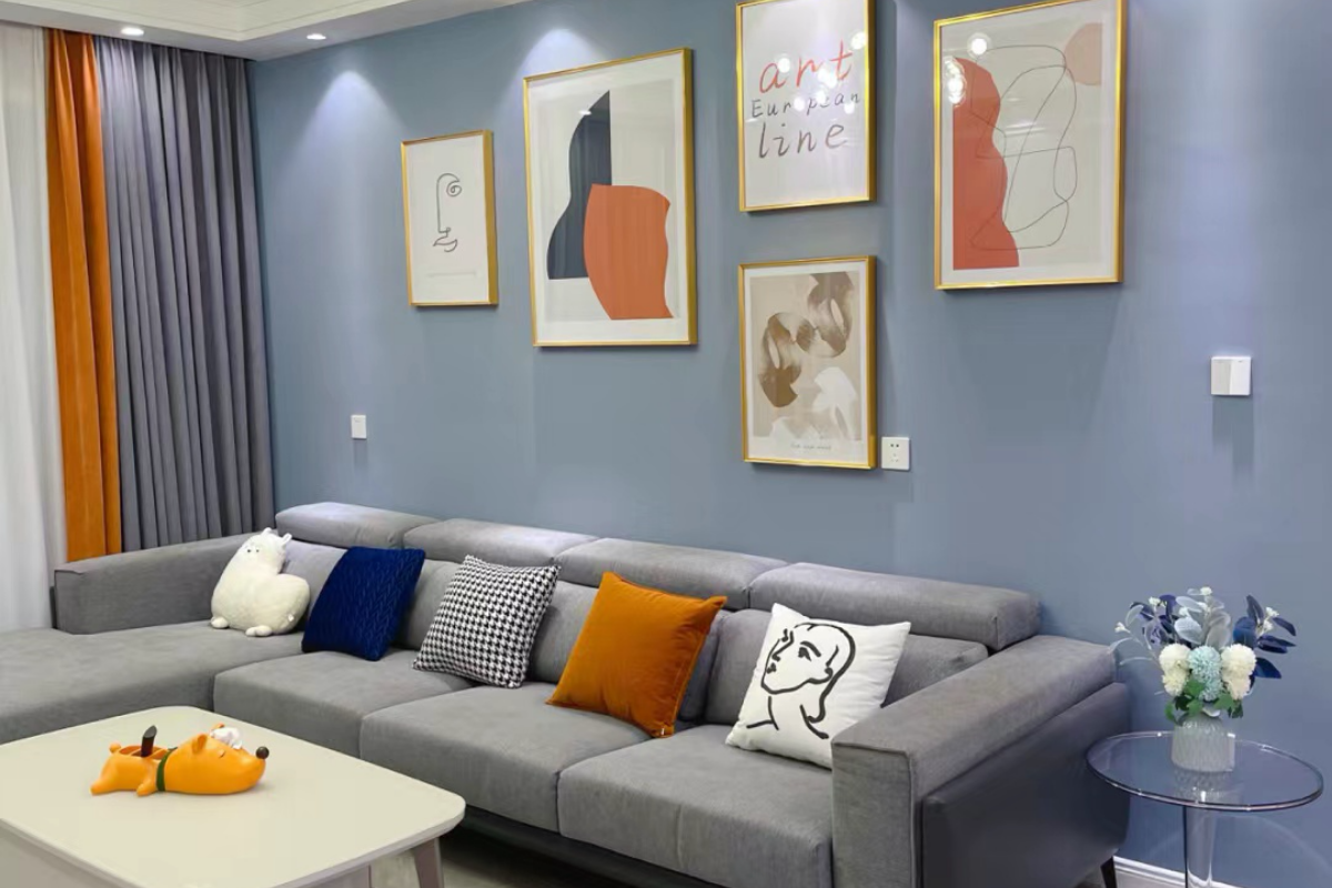 138平新安悅府，黑白山水勾勒的東方美